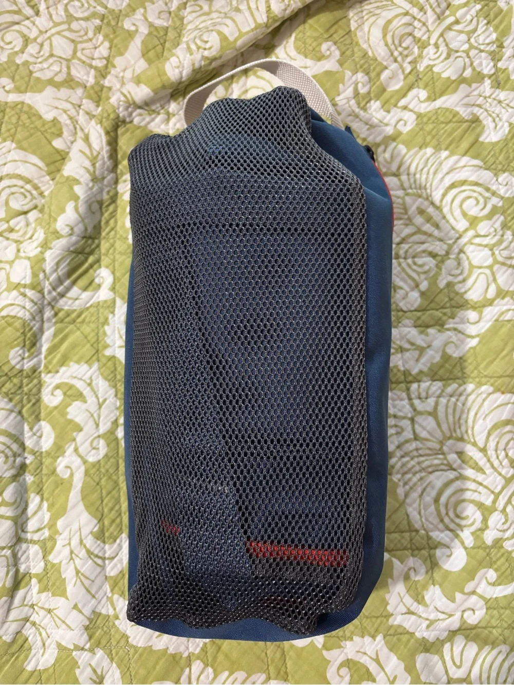 L L Bean Adventure Duffel & Carry Case Medium 35L Blue Water Resistance NWT